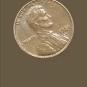 1981 Lincoln Penny Coin